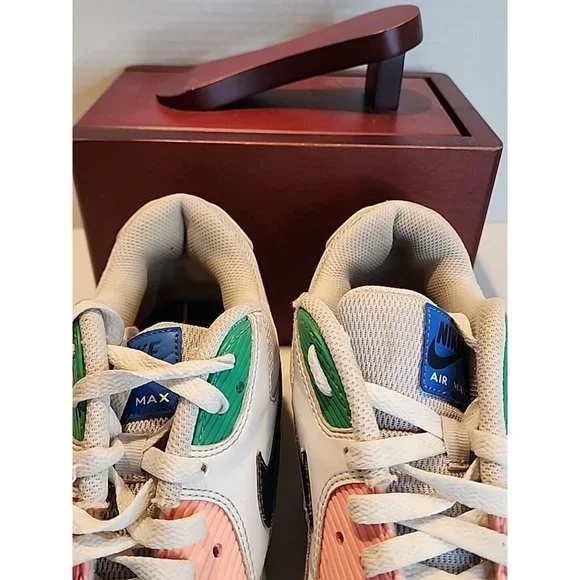 MEN'S SZ 13 NIKE AIR MAX 90 ESSENTIAL WATERMELON 2018 AJ1285-100 - Picture 6 of 10